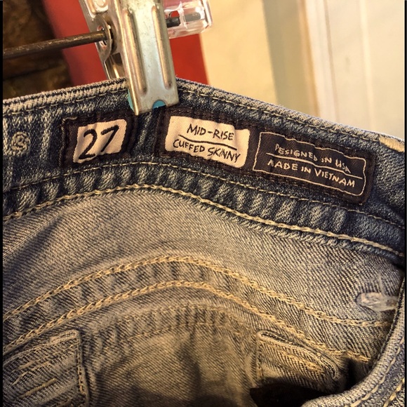 Miss Me Cuffed Skinny 👖 Jeans - Picture 4 of 10